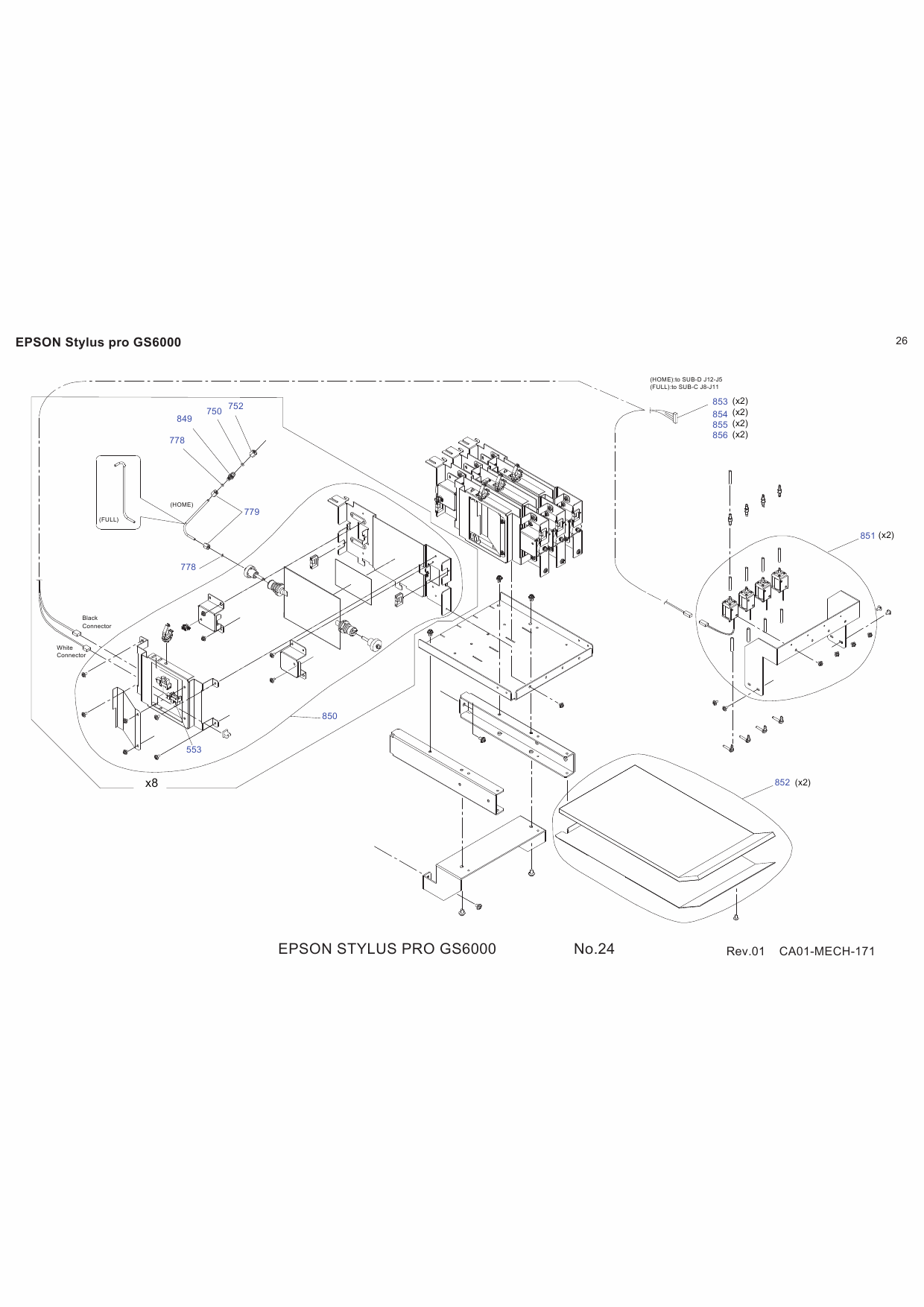 EPSON StylusPro GS6000 Parts Manual-6